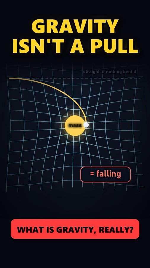 What Is Gravity, Really? (It's Not a Pull) — video thumbnail
